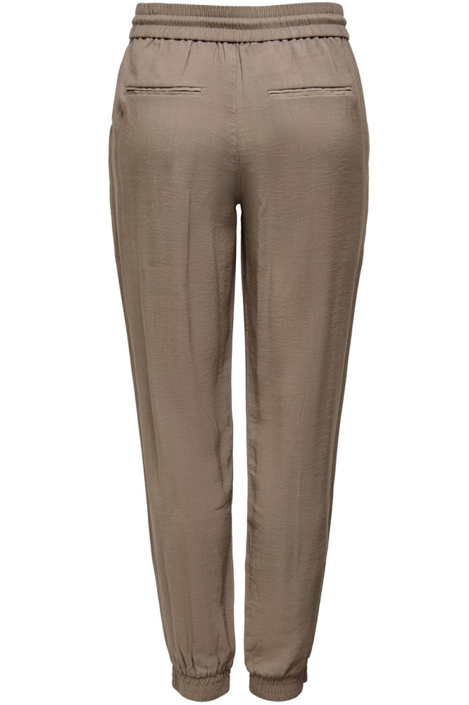 ONLKELDA-EMERY MW PULL-UP PANTS PNT 15203946 WALNUT