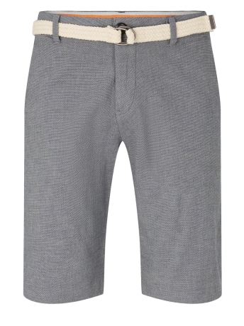 Tom Tailor Broek SLIM CHINO BERMUDA WITH BELT 1035041XX10 29422