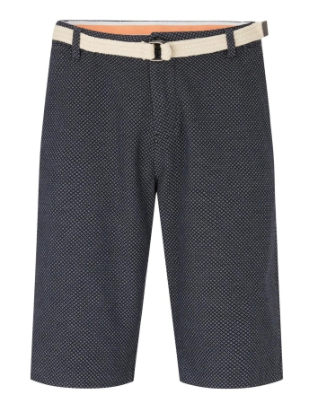 Tom Tailor Broek SLIM CHINO BERMUDA WITH BELT 1035041XX10 29423