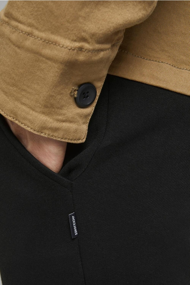 Jack & Jones zwarte heren broek | Close up