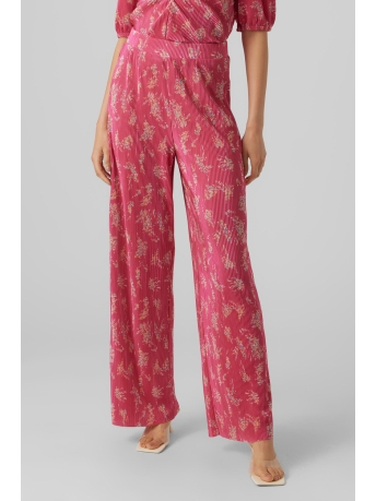 Vero Moda Broek VMHIA HW WIDE PANT JRS CE 10288033 Pink Yarrow/HIA