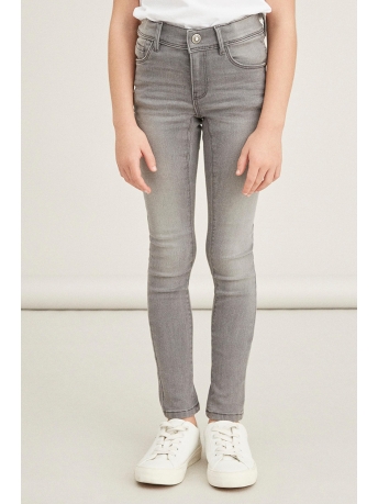 Name It Jeans NKFPOLLY SKINNY JEANS 1262-TA NOOS 13208871 Light Grey Denim