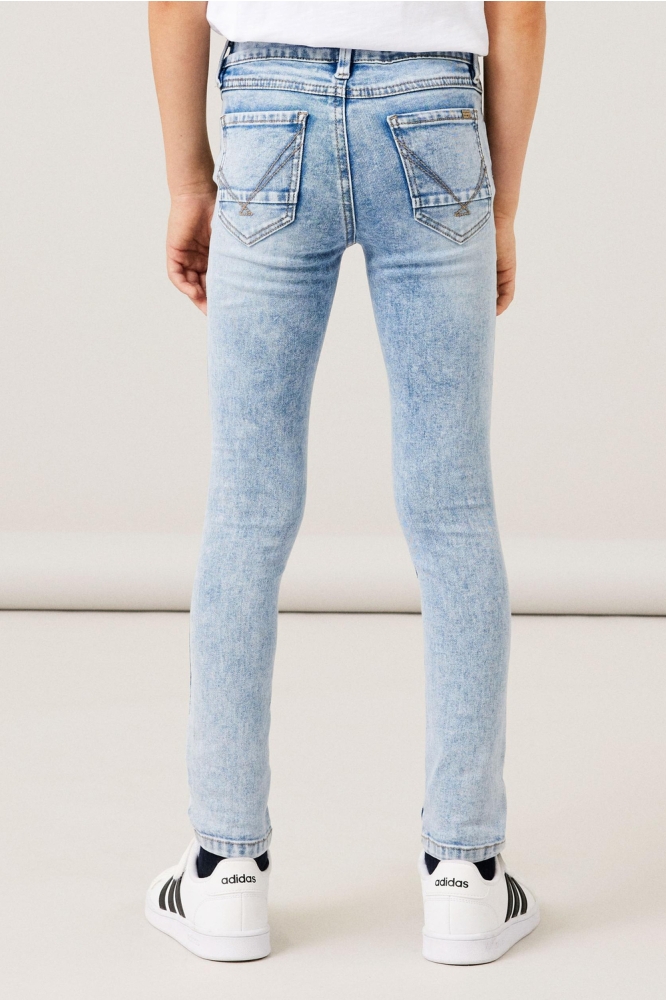 NKMPETE SKINNY JEANS 3003-ON NOOS 13216217 Light Blue Denim