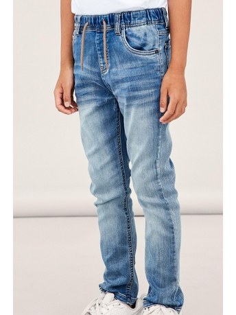 Name It Jeans NKMRYAN JOGGER SWE JEANS 3370-TH NO 13197238 Light Blue Denim