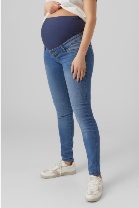 Mama-Licious mlmila slim medium blue jeans a. no