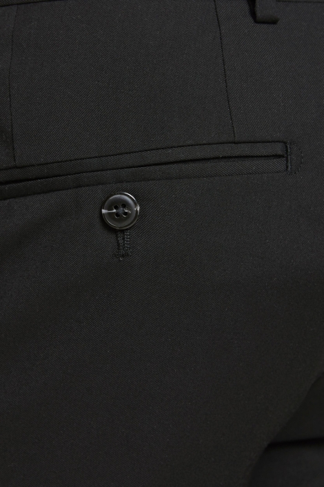 Jack & Jones zwarte heren broek | Close up