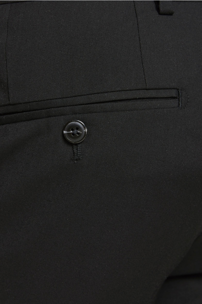 Jack & Jones zwarte heren broek | Close up