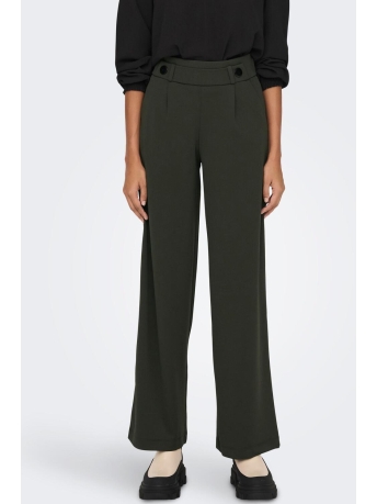 Jacqueline de Yong Broek JDYGEGGO NEW LONG PANT JRS NOOS 15208430 PEAT/BLACK BUTT