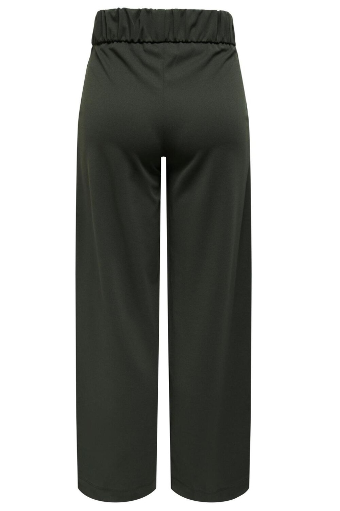 Jacqueline de Yong groene dames broek | Achteraanzicht