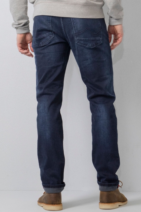 Petrol Industries blauwe heren jeans | Model achteraanzicht