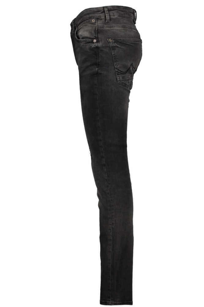 Petrol Industries zwarte heren jeans | Zijaanzicht