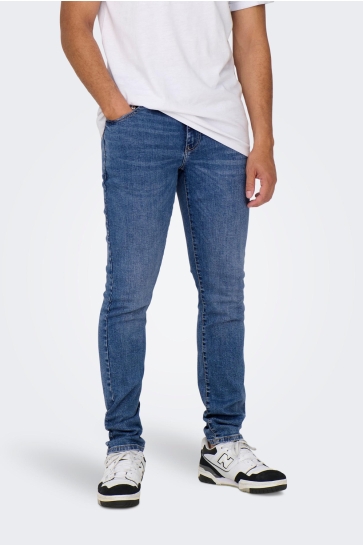 Only & Sons Jeans ONSLOOM SLIM M. BLUE 6756 DNM JEANS 22026756 Medium Blue Denim