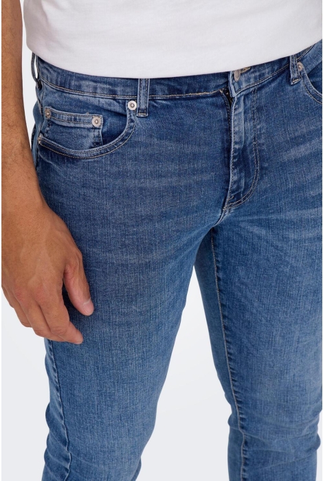 Only & Sons onsloom slim m. blue 6756 dnm jeans