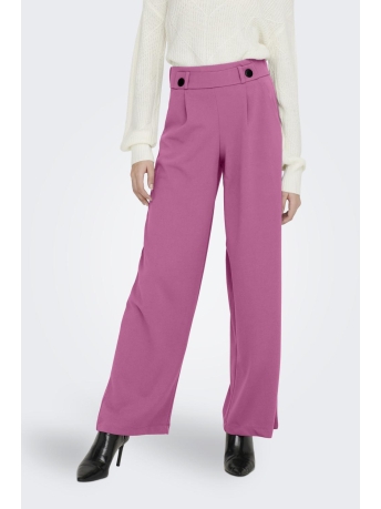 Jacqueline de Yong Broek JDYGEGGO NEW LONG PANT JRS NOOS 15208430 IBIS ROSE/BLACK BUTT