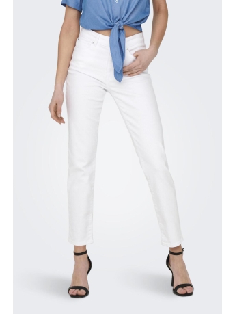 Only Jeans ONLEMILY STRETCH HW STR ANK DNM 15292435 White