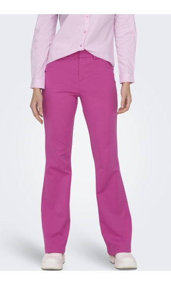 ONLPEACH MW FLARED PANT TLR NOOS 15298660 Raspberry Rose