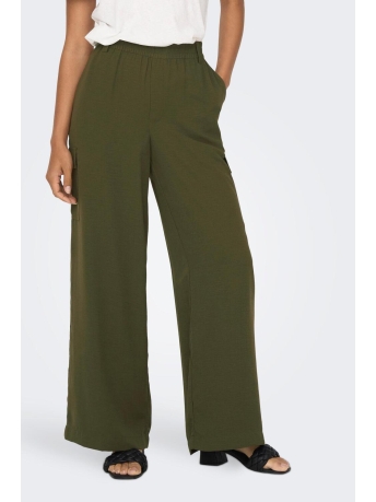Jacqueline de Yong Broek JDYDIVYA MW CARGO PANT WVN 15300557 Forest Night