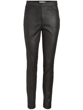 Vila Broek VIPINES HW COATED LEGGINS 14091460 Black/BLACK LEOP