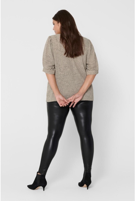 Only Carmakoma carrool coated legging noos