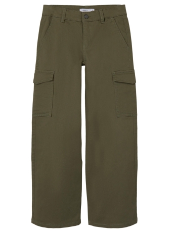 Name It Broek NKFROSE WIDE TWILL CARGO 8108-BA NO 13220718 Deep Linchen Green