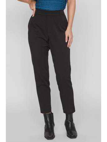 Vila Broek VIVARONE HW SLIM PANT - NOOS 14087406 BLACK