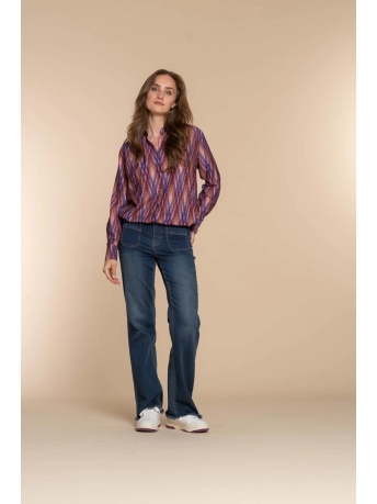 Geisha Jeans FLARED JEANS 31506 10 Blue Denim