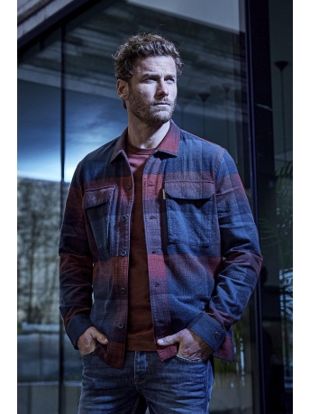 Cast Iron Overhemd SHIRT JACKET IN FLANNEL CSI2308207 8255