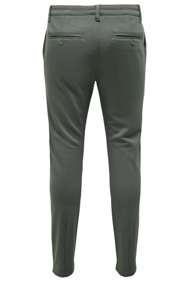 Only & Sons grijze heren broek | Achteraanzicht