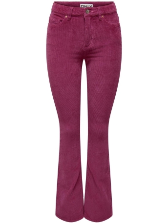 Only Broek ONLMARY GLOBAL MID SWEETF CORD CC P 15304256 Red Violet