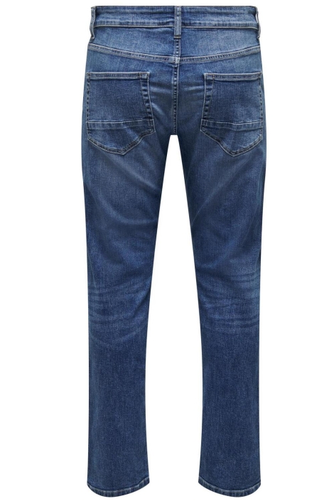 Only & Sons blauwe heren jeans | Achteraanzicht