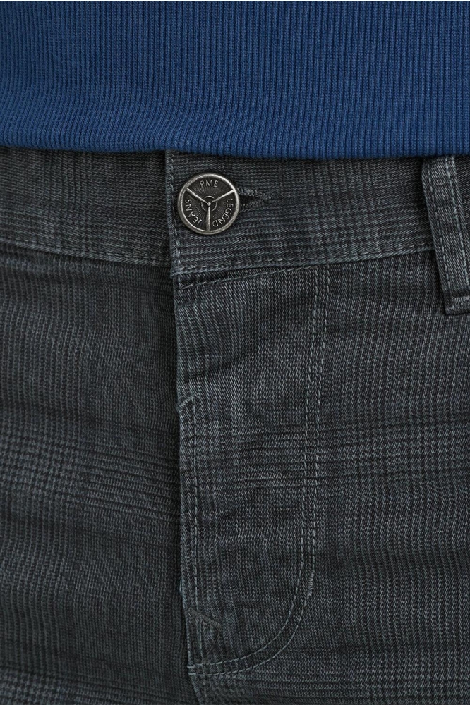 PME legend grijze heren broek | Close up