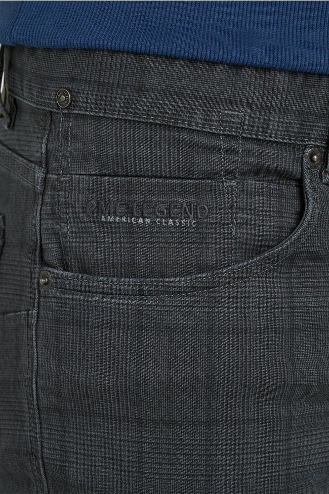 PME legend grijze heren broek | Close up