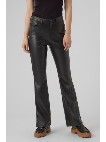 Vero Moda Broek VMSELMA HR FLARED PL PANTS 10300195 Black