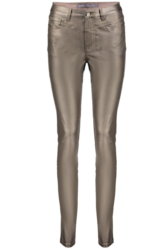 SKINNY JEANS 31521 10 Gold Dull