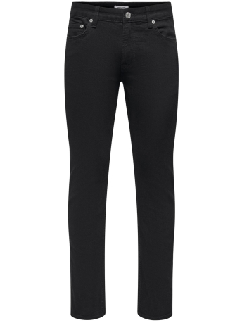 Only & Sons Jeans ONSLOOM SLIM BLACK 4324 JEANS VD 22024324 BLACK DENIM