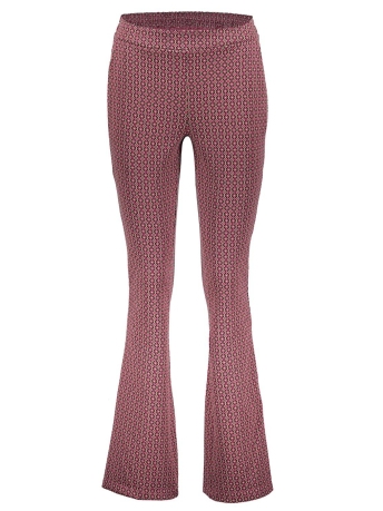 Geisha Broek FLARED BROEK MET PRINT 31858 70 Fuchsia/Black/Sand
