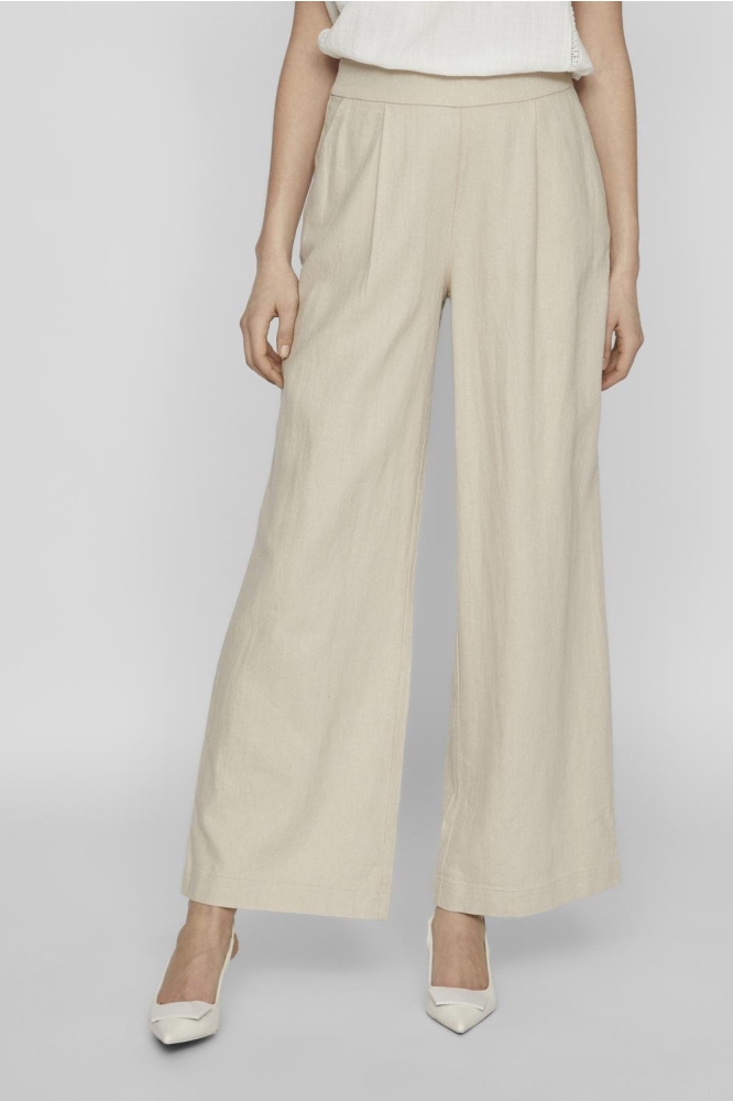 VIJOLANDA HW PLEATED PANTS - NOOS 14089679 FEATHER GRAY