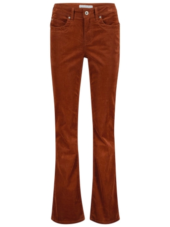 Red Button Broek BABETTE FINE CORD SRB4089 84 BURNT ORANGE
