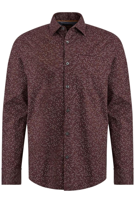 PME legend long sleeve shirt print on poplin