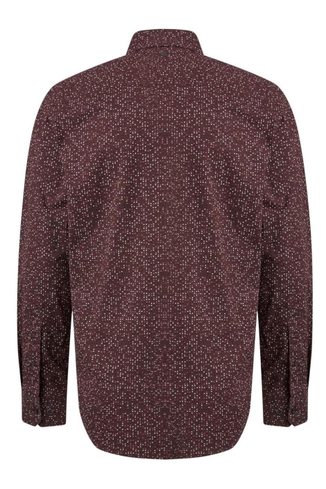 PME legend long sleeve shirt print on poplin