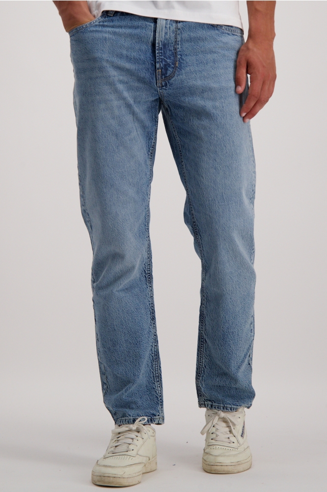 Cars blauwe heren jeans | Model vooraanzicht