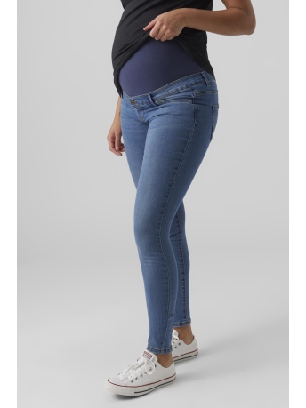 Mama-Licious Jeans VMMTANYA S PIPING JEANS VI349 GA NO 20017298 Medium Blue Denim