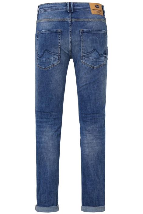 Petrol Industries blauwe heren jeans | Achteraanzicht