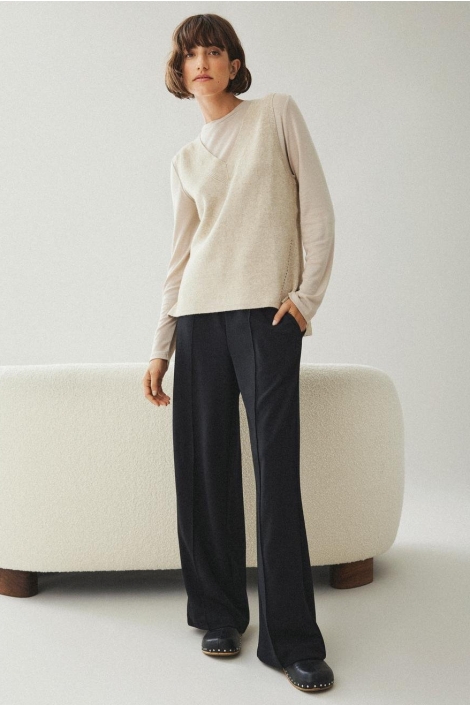 Vila viclua hw wide pants-noos