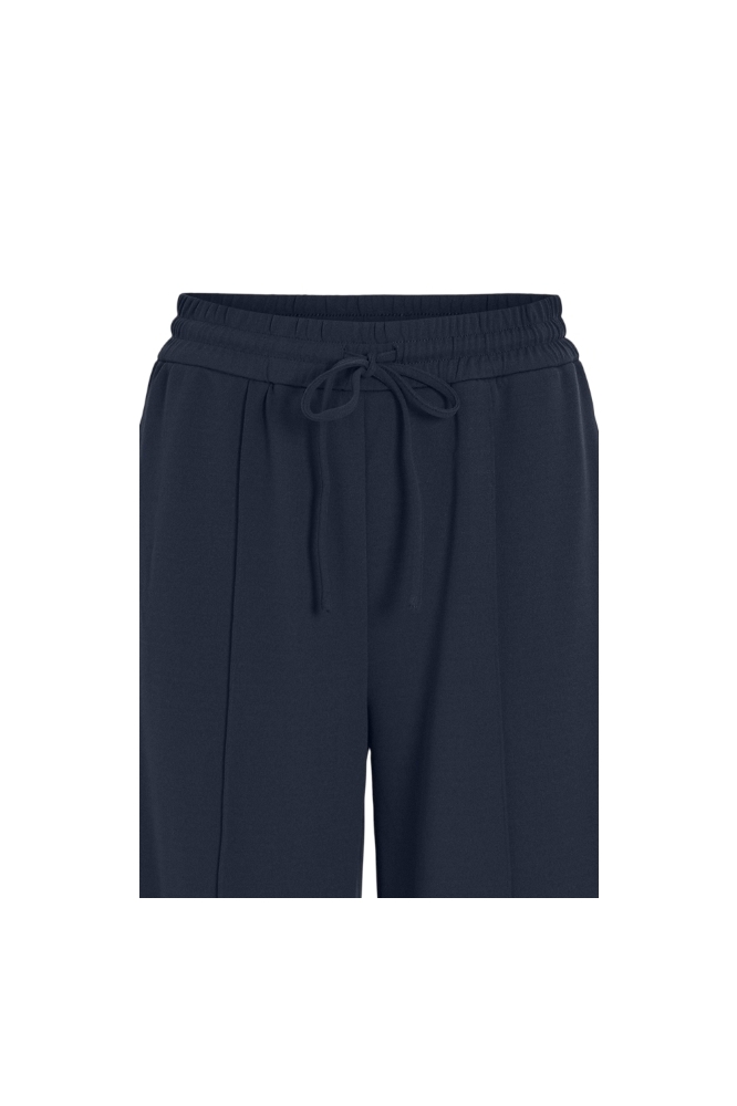 Vila blauwe dames broek | Close up