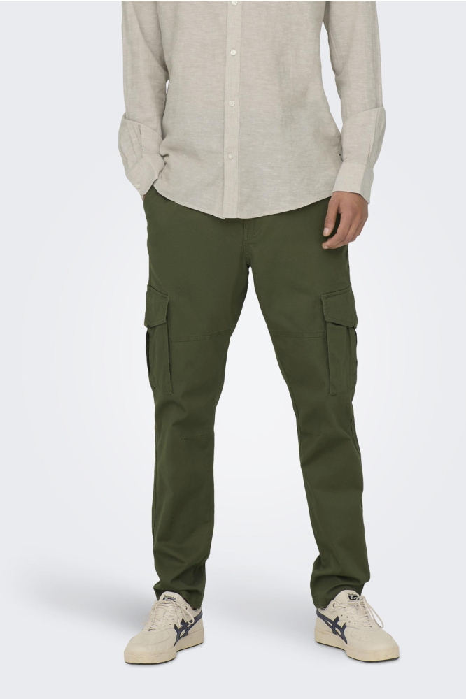 ONSDEAN LIFE TAP CARGO 0032 PANT NO 22025431 Olive Night