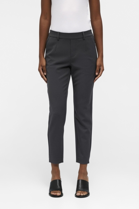 Object grijze dames broek | Model vooraanzicht
