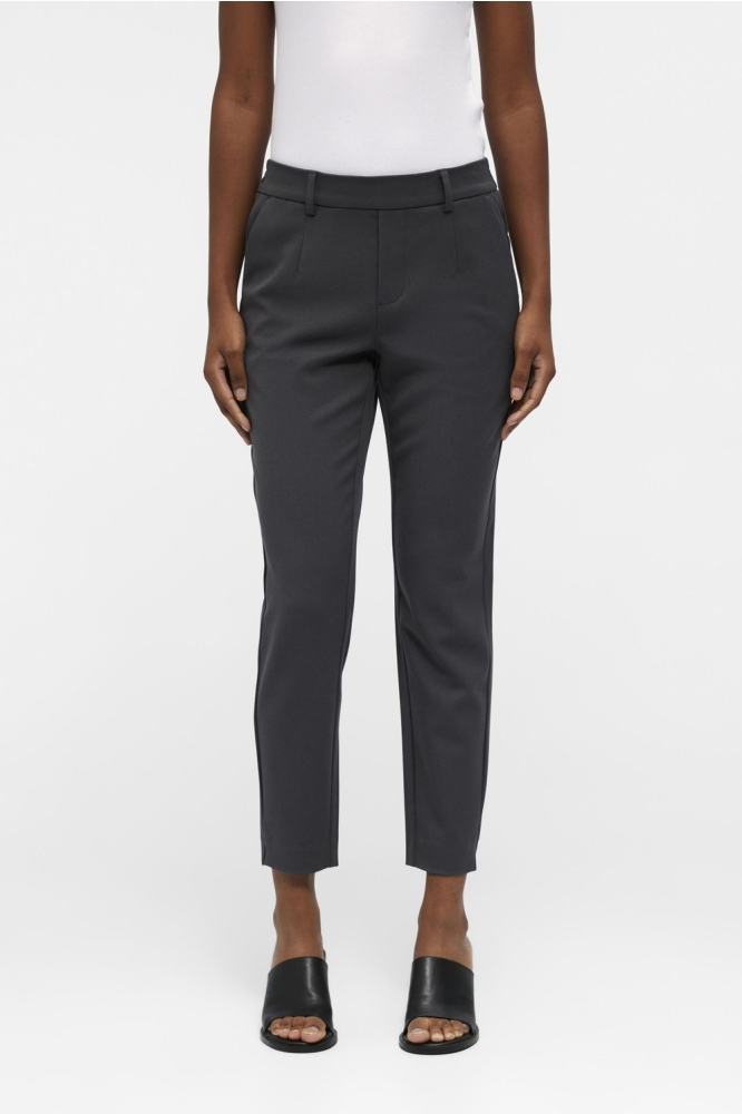 Object grijze dames broek | Model vooraanzicht