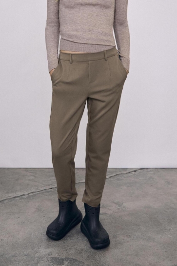 Object Broek OBJLISA SLIM PANT NOOS 23029728 Morel