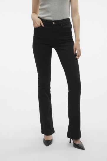 Vero Moda Jeans VMFLASH MR FLARED JEANS LI140 GA NO 10305103 Black
